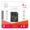 Карта памяти MicroSDHC 4GB Class 10 T&G + SD-adapter (TG-4GBSDCL10-01) - 2